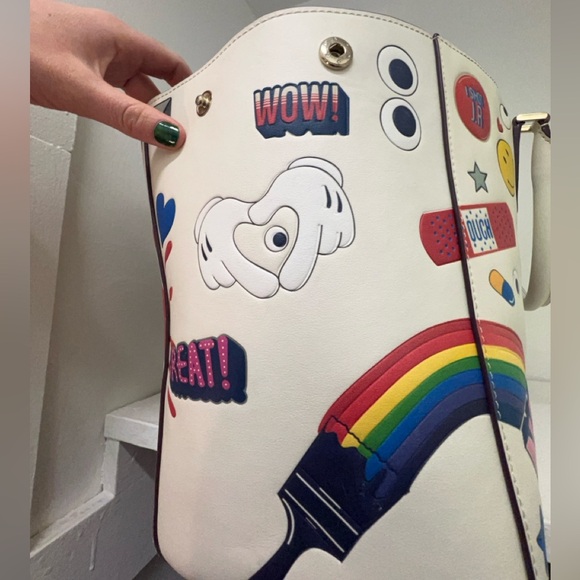 VERY Rare ❤️🔥AnYA HINDMarch LARGE LEATHER TOTE - Picture 7 of 12